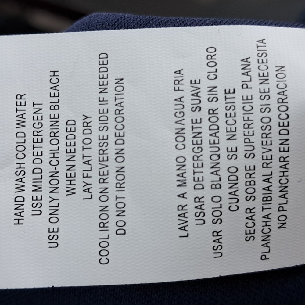 Speechless Kids Dress. Size 14.5. Navy. - Picture 12 of 14